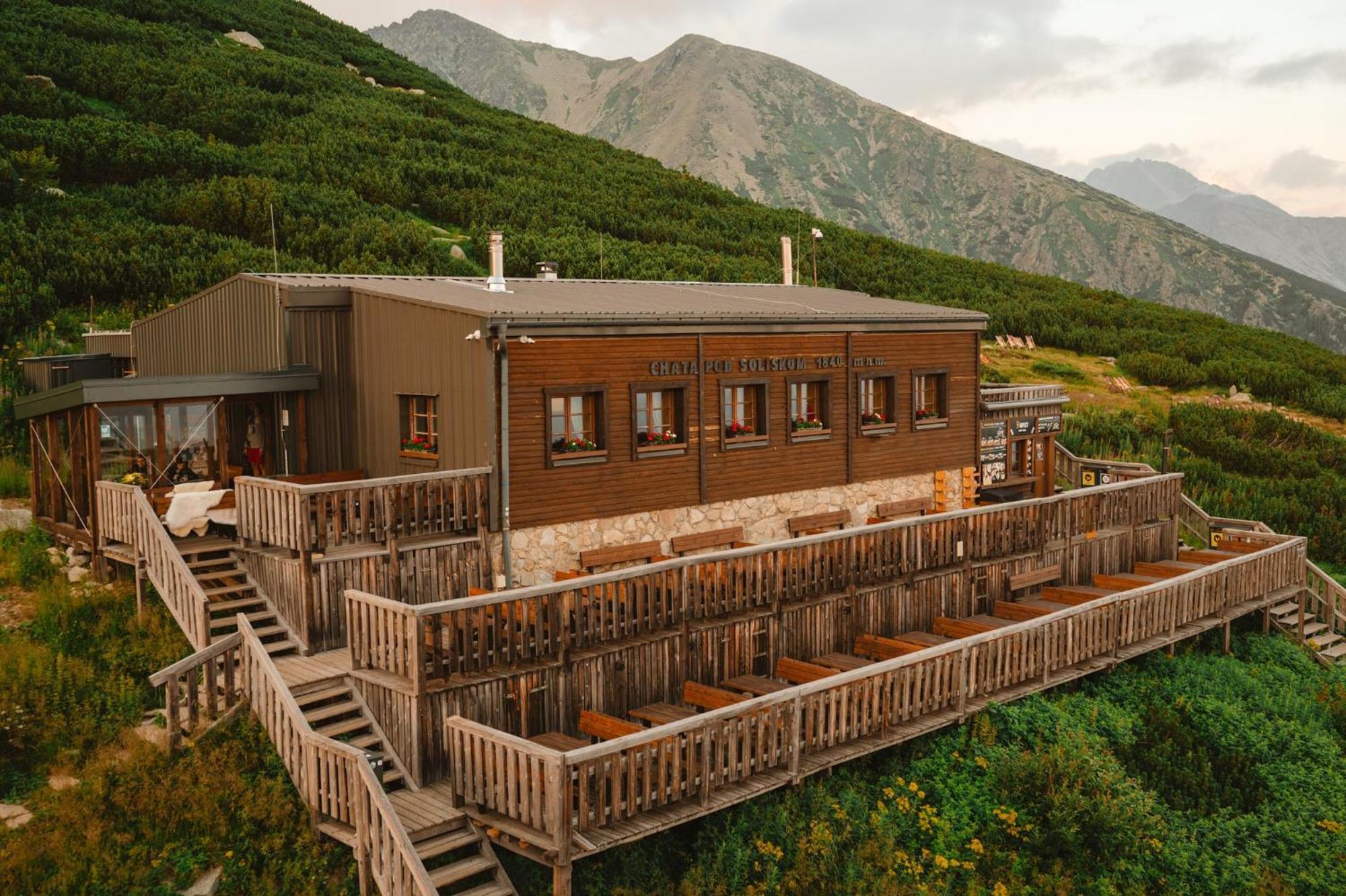 Horská Chata pod Soliskom Vysoké Tatry Esterno foto